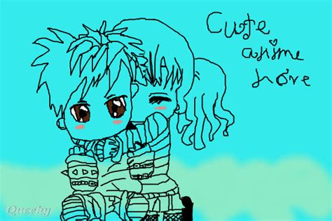Cute Anime Love ← An Anime Speedpaint Drawing By Kawaii8
