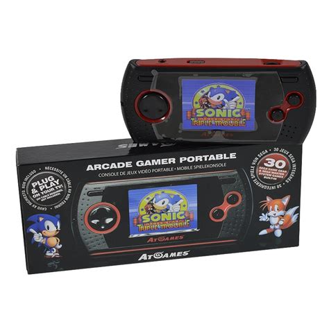 Sega Master And Sega Game Gear Portable Arcade Gamer Gp1024 Ebay
