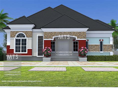 Modern Bungalow House Plans In Nigeria House Plan Ideas