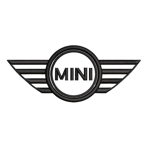 Mini Cooper Car Logo Machine Embroidery Design Mini Cooper Etsy Australia