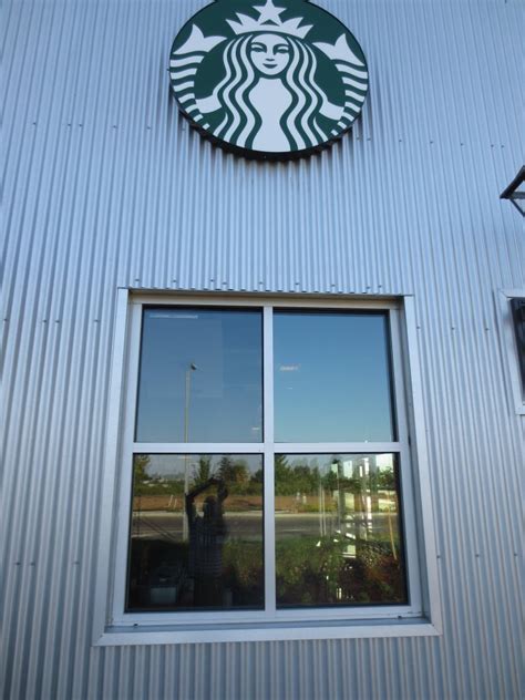 Starbucks Drive Thru Window Tint Encore Window Tinting