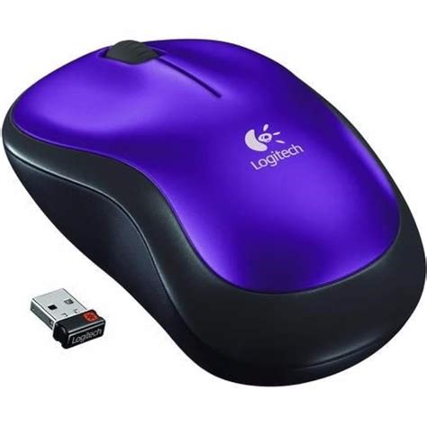 Logitech Wireless Mouse M185 Optical Wireless Vivid Violet M185 910