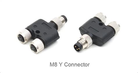 M8 5 Pin Y Splitter Connector China Supplierm8 6 Pin Y Splitter
