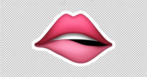 Lip Bite Emoji Copy Paste