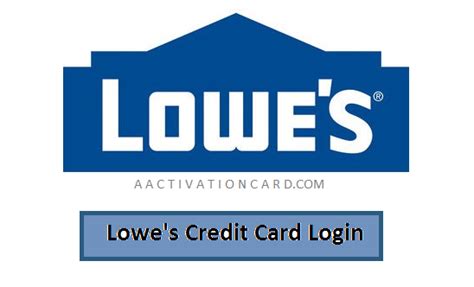How to apply for a lowes credit card online. Lowe's Credit Card Login online | Cards, How to apply, Lowes