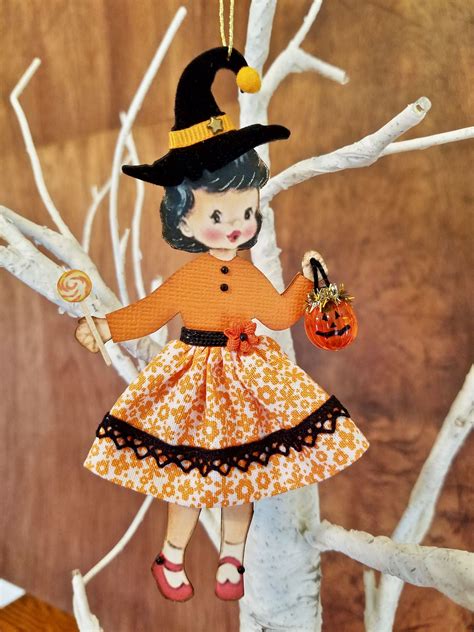How To Make Halloween Paper Dolls Anns Blog