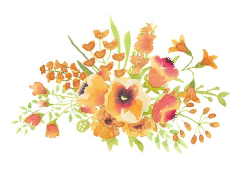 Aquarell, Blume, Blatt, Blumen | Watercolor flowers, Fall watercolor, Floral watercolor