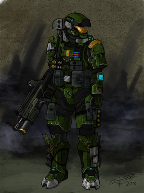 Halo Reachspartan Heavy Arms Variant Concept