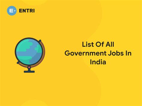 List Of All Government Jobs In India Entri Blog