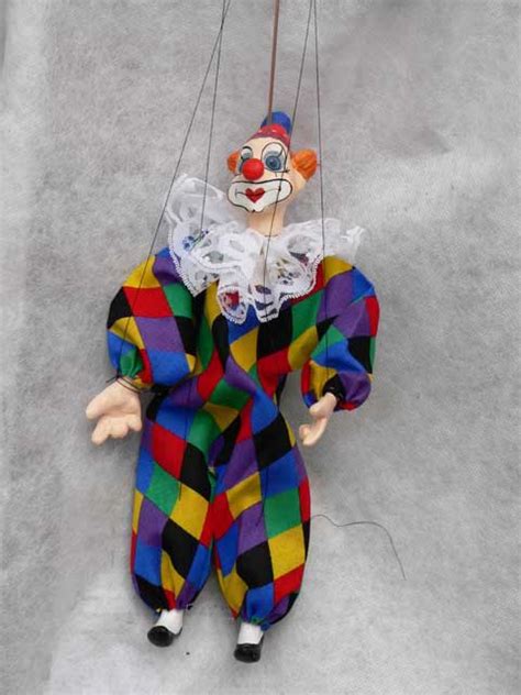 Clown Puppet Marionette