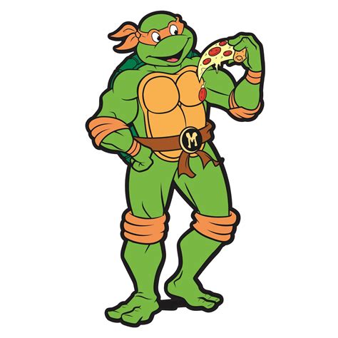Teenage Mutant Ninja Turtles Michelangelo Classic Realbig Officiall