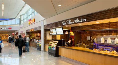 Airport food court, airport terminal. The Best In Airport Food And Drink | Houston Style ...