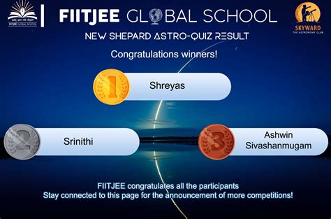 FIITJEE Global School Vengambakkam | Vellore :: Astronomy Club