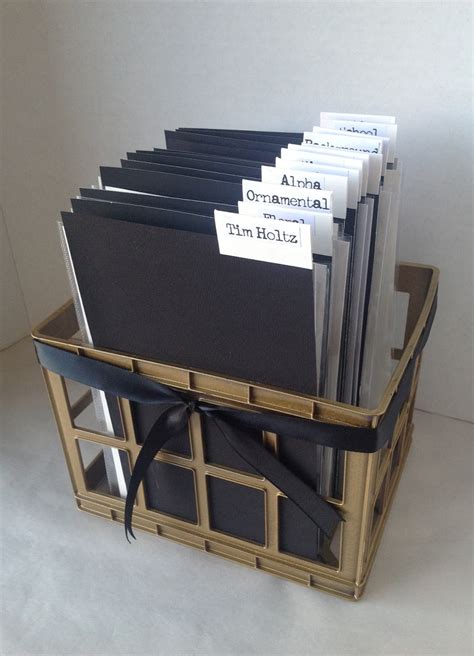 We need craft organization and craft storage ideas to corral the chaos. Craft Room Secrets: New Stamp Storage System