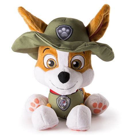Paw Patrol Jungle Rescue Tracker Plush Pup Pals 8 New With Tags