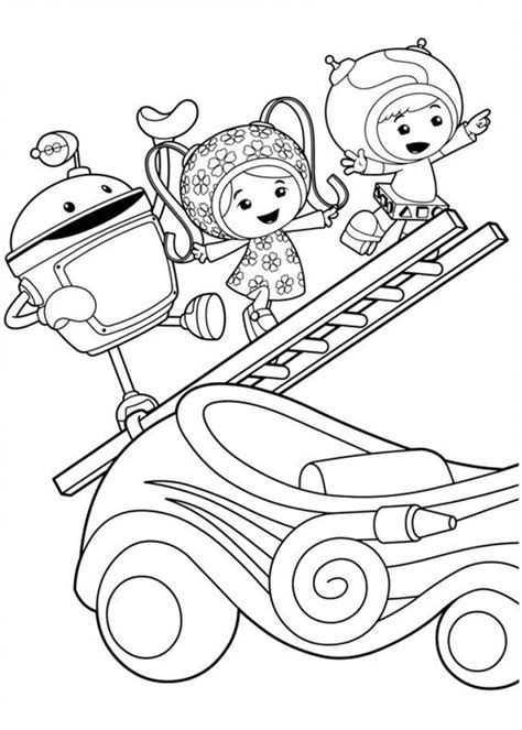 Team umizoomi is a popular computer animated musical series known for its educational contents such as team umizoomi : Free Printable Team Umizoomi Coloring Pages For Kids