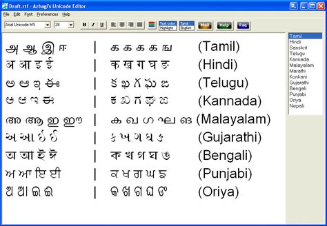 For Tamil Hindi Sanskrit Telugu Kannada Malayalam Marathi Konkani Gujarati Bengali