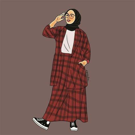 Muslimah Cantik Kartun Muslimah Bercadar Terbaru 2020 95 Koleksi