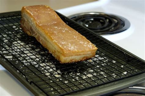 How To Cook Roasted Pork Belly With Crispy Crackling 7 Steps With Pictures Pork Belly Recipe