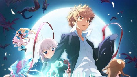 Rewrite Second Season Coming In Mid January New Visual Reve Anime