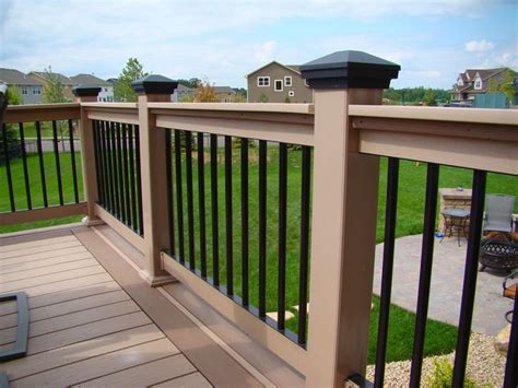 We've consolidated azek composite railing under timbertech to provide even more styles, colors one brand, three ways to go against the grain.® explore timbertech azek®, pro®, and edge®. Stunning aluminum railing with AZEK post wraps and caps. | Azek decking, Deck, Deck railings