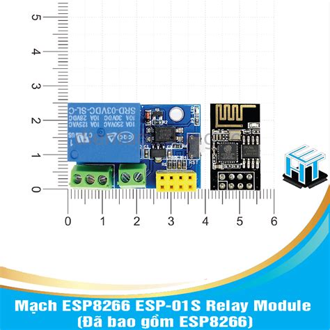 Mạch Esp8266 Esp 01s Relay Module Đã Bao Gồm Esp8266 Các Module