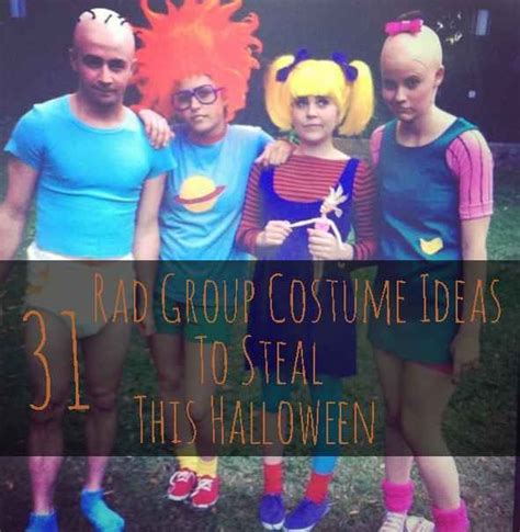 31 Rad Group Costume Ideas To Steal This Halloween Group Halloween Costumes Group Costumes