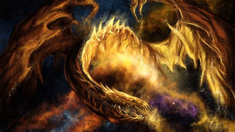 Fantasy Fiery Dragon Is Breathing Fire Hd Dreamy Wallpapers Hd