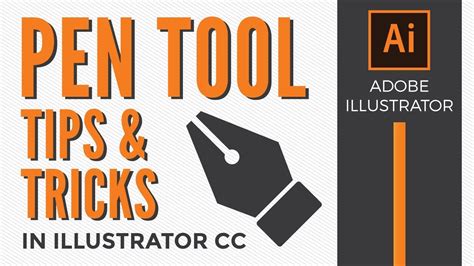 Pen Tool Tips And Tricks In Adobe Illustrator Youtube