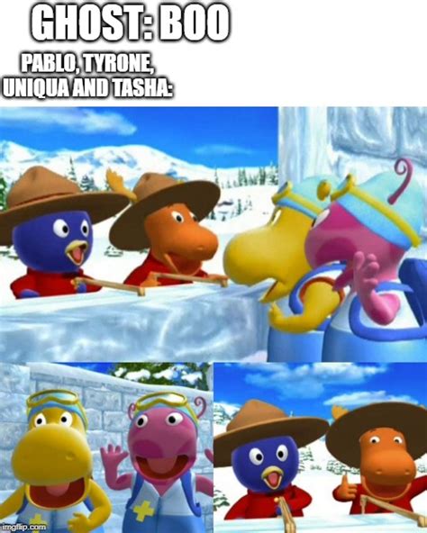 Image tagged in the snow fort from the backyardigans ...