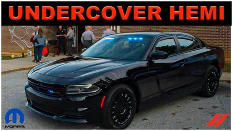 Undercover Dodge Charger And Challenger HEMI POLICE Cars SPOTTED