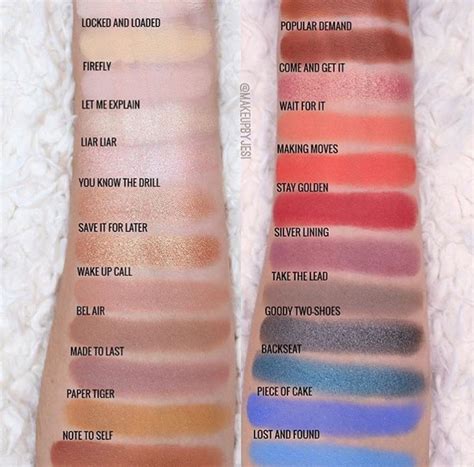 Colourpop Swatches Pressed Eyeshadows Makeup Swatches Makeup Dupes