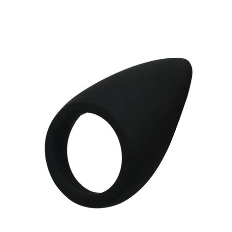 Buy Black Silicone Cock Penis Ring Erection Penis