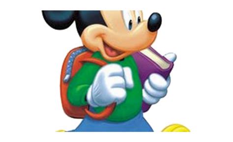 Clipart School Mickey Mouse Clipart School Mickey Mouse Transparent