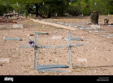 Tucson, Arizona - The Pima County Cemetery, where the indigent, the