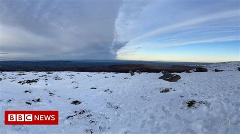 Snow And Ice Hit Northern Ireland Bbc News