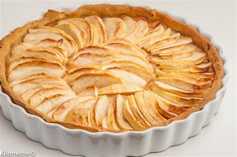 Recette tarte aux pommes à l'alsacienne : Recette de la tarte aux pommes de Papy Jean - spécialité ...