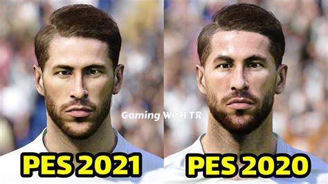 To help you get a complete view, this article. PES 2021 VS PES 2020 | FACE COMPARISON | REAL MADRID ...