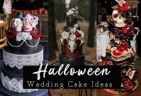 Top 20 Spooky And Sweet Halloween Wedding Cakes 2024🎃👻🎂