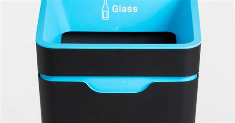 Glass Office Recycling Bin Method