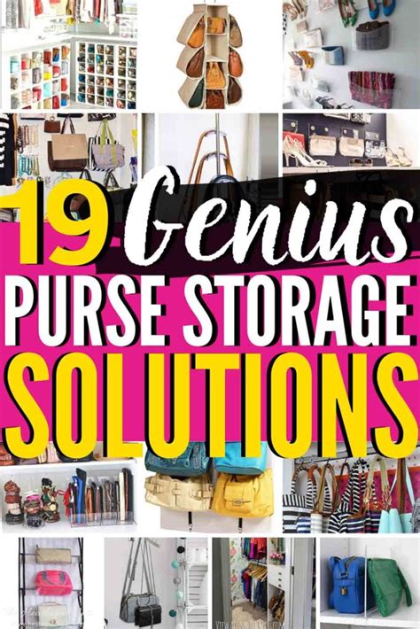19 Best Purse Storage Ideas To Organize All Your Purses And Bags