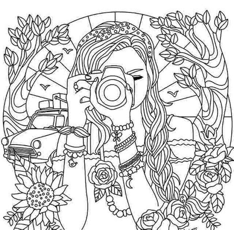 Coloring Pages For Teens Girls Getcolorings Colorin Kabarfun