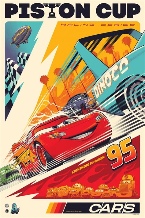 Take Five A Day Blog Archive Disney Pixar Fan Art Cars Alt Poster
