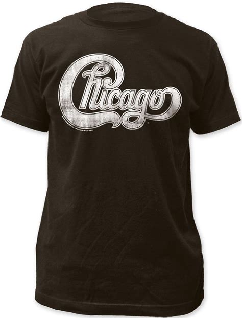 Chicago Rock Band T Shirt Chicago Logo Mens Vintage Shirt Mens