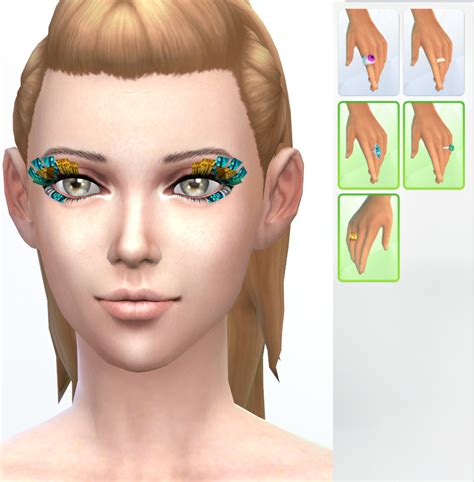 Sims4 Kijikoeyelash Yf Version2 3d Lashes Version2 Kijiko Patrizia