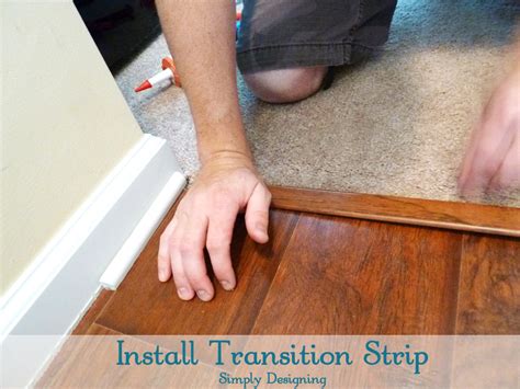 Installing Laminate Flooring Finishing Trim And Choosing Transition