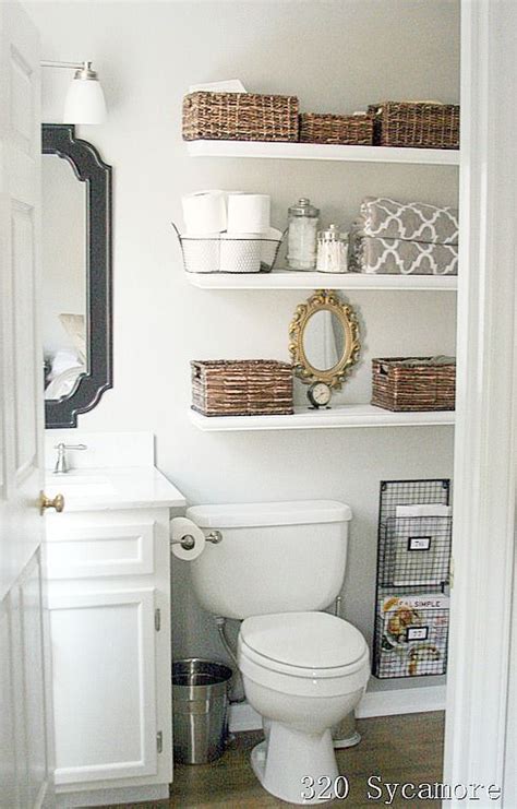 Add function to your tight spaces with shelves, nooks, cabinets and fun organizing systems. 11 Fantastic Small Bathroom Organizing Ideas | Small ...