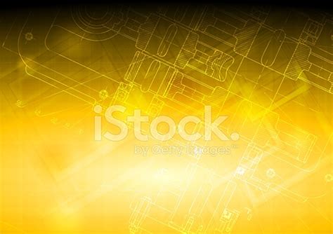 Hi Tech Engineering Drawing Stock Photo Royalty Free Freeimages