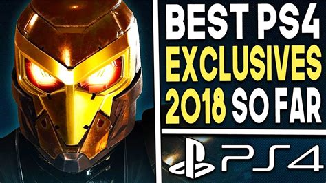 Top 10 Best Ps4 Exclusives Of 2018 So Far Playstation 4 Exclusive