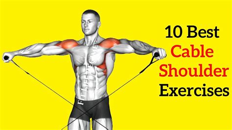 10 Most Effective Cable Shoulder Exercises For Boulder Shoulders Youtube